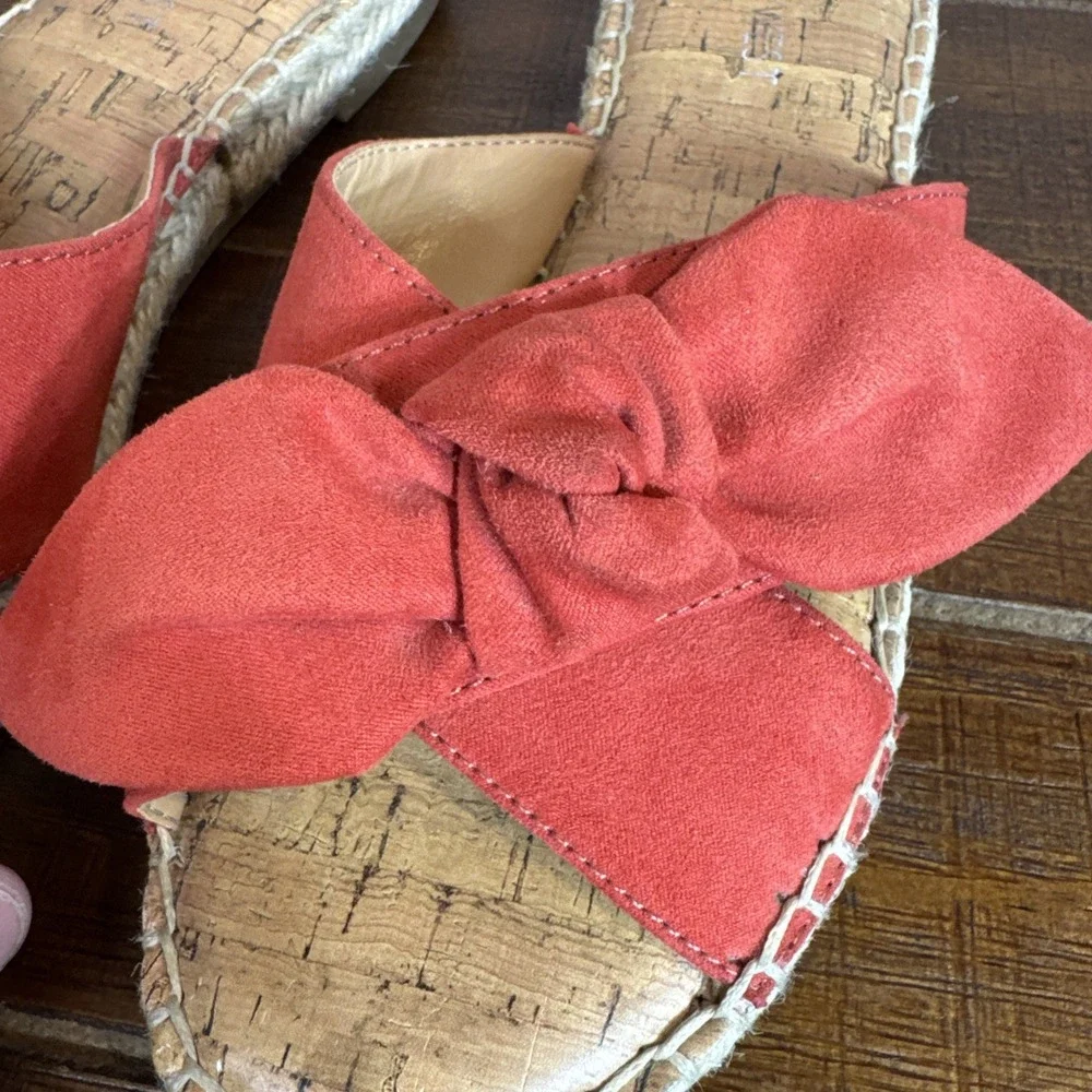 Nine West‎ Bellah Espadrilles Women's Size 7.5 M Red Sandals